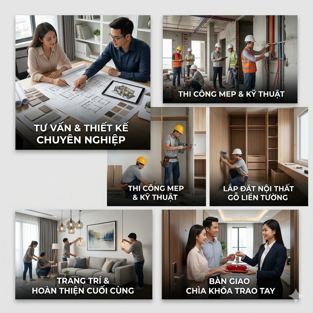 Thi công trọn gói